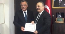 KARAMAN’A HİZMET ŞEREF BELGESİ VERİLDİ