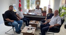 YÖREMİZ GAZETESİ’NDEN MÜFTÜ GÜLBE’YE ZİYARET