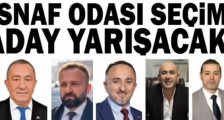 TARiHi ESNAF ODASI SEÇiMi  iÇiN 5 ADAY YARIŞACAK!