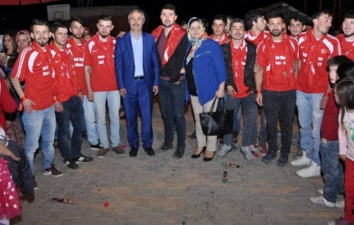 KINALI KUZULAR ASKERE UĞURLANDI