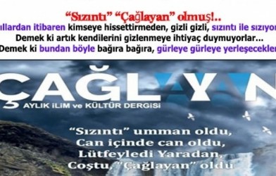 FETÖ’NÜN “SIZINTI”SI “ÇAĞLAYAN” OLMUŞ!..