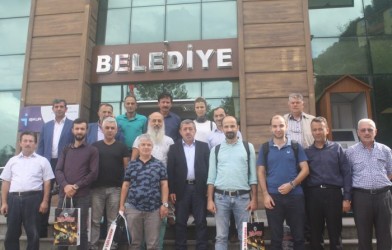 KIRHASANOĞLU BASIN MENSUPLARIYLA BULUŞTU