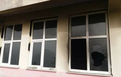 KURUGERİŞ’TE DERNEK BİNASINA SALDIRI