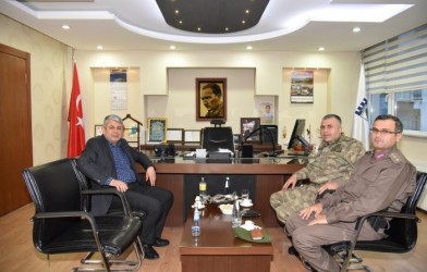 İL JANDARMA ALAY KOMUTANI YAKIN,KARADERE’Yİ ZİYARET ETTİ