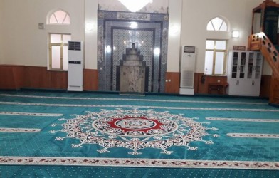 MERKEZ CAMİNİN  HALISI YENİLENDİ