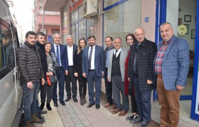 ŞENLİKOĞLU,GAZETEMİZİ ZİYARET ETTİ