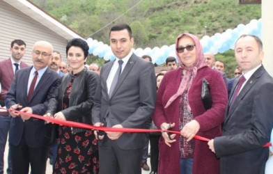 ZENGİNLEŞTİRİLMİŞ KÜTÜPHANE AÇILDI