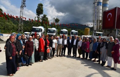 BETON SANTRALi FAALiYETE GEÇTi