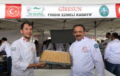 “FINDIK EZMELİ KADAYIF” BÜYÜK İLGİ GÖRDÜ
