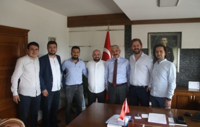 EGiD’DEN KAYMAKAM BAŞTÜRK’E ZiYARET