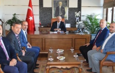 D-SEN DEN KAYMAKAM BAŞTÜRK’E ZiYARET