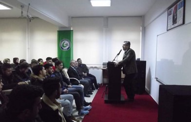 MÜFTÜLÜK’TEN ÜNİVERSİTE ÖĞRENCİLERİNE KONFERANS