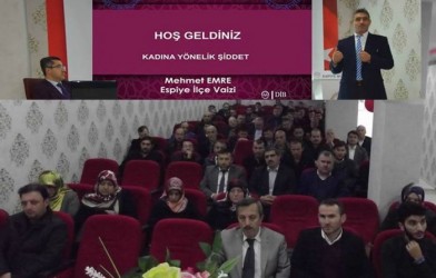 KADINA ŞiDDET SEMiNERi