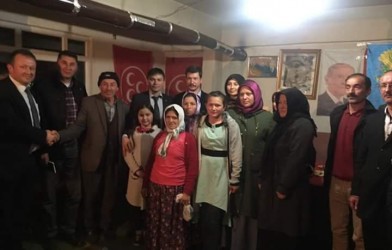 MHP SOĞUKPINAR BELDE TEŞKİLATININ AÇILIŞI YAPILDI