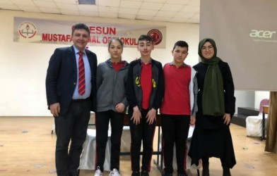 CİBRİL ORTAOKULU ÖĞRENCİLERİNİN BAŞARISI