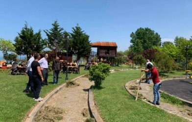 ESPİYE MEVSİMLİK ÇİÇEKLERLE RENGARENK