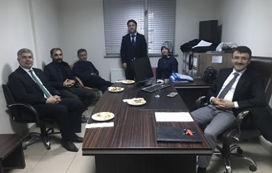 KARAKAYALI ERKEK ÖĞRENCİ  PANSİYONUNU ZİYARET ETTİ