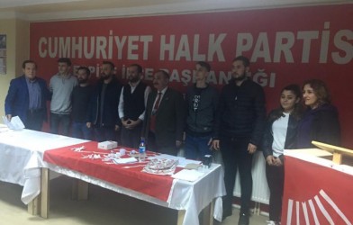 CHP GENÇLİK KOLLARI SEÇİMİ YAPILDI