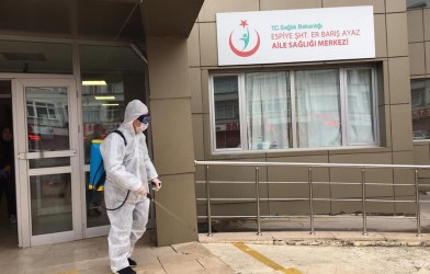 DEZENFEKTE ÇALIŞMALARI