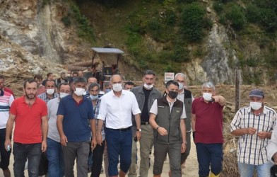 PAKDEMİRLİ,ERİCEK KÖYÜNDE İNCELEMELERDE BULUNDU