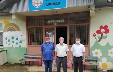 MEM,SELDEN ETKiLENEN OKULLARI GEZDi