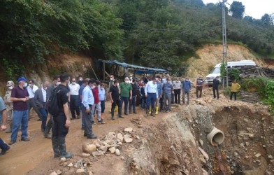 SOYLU, SOĞUKPINARDA  İNCELEMEDE BULUNDU