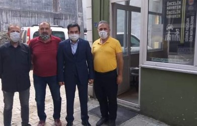 KAYMAKAM TENGİR KURUM VE ESNAFLARI ZİYARET ETTİ