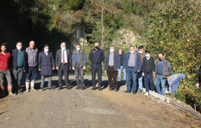 KAYMAKAM VE BAŞKAN KÖYLERİ ZİYARET ETTİ