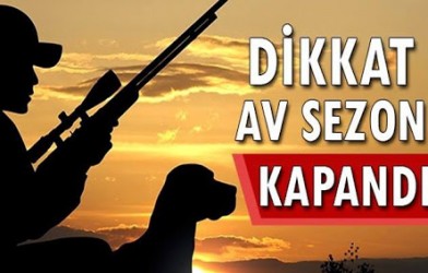 AV SEZONU KAPANDI
