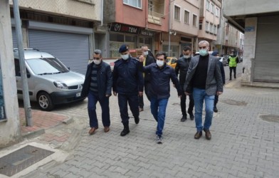 KOViD-19 DENETiMi YAPILDI
