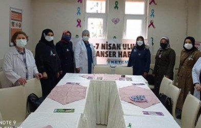 KANSERLE SAVAŞ HAFTASI ÇEŞİTLİ ETKİNLİKLER KUTLANDI