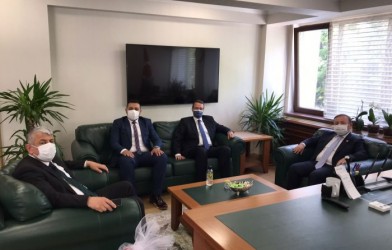 KARADERE, ANKARA’DA ZiYARETLERDE BULUNDU
