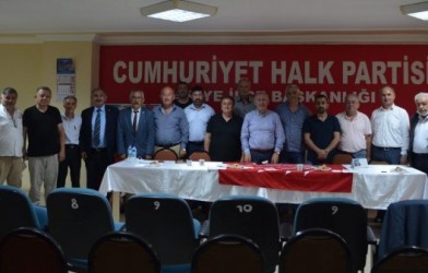 CHP iLÇE BAŞKANLARI ESPiYE’DE TOPLANDI