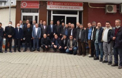 MUHTARLAR DERNEĞi SEÇiMi GERÇEKLEŞTi