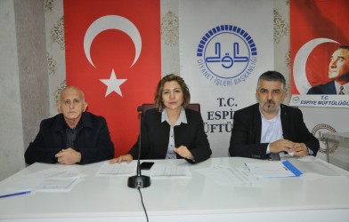 ESPİYE SYDV SEÇİMİ YAPILDI