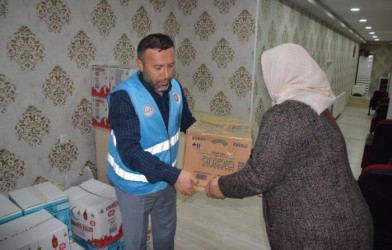 GIDA YARDIMI YAPILDI
