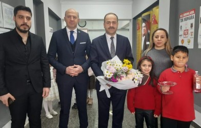 AKKİRAZ O ÖĞRENCİYİ ZİYARET ETTİ