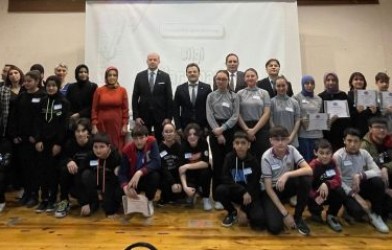 ORTAOKULLAR ARASI BİLGİ YARIŞMASI YAPILDI