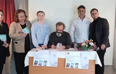 SAZKAYA,ÖĞRENCİLERLE BULUŞTU