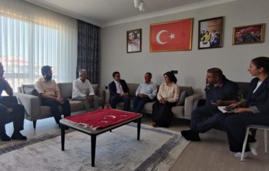 ŞEHİT AİLELERİNE ZİYARET