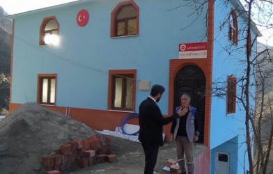 GÜMÜŞDERE KÖYÜNE YENİ CAMİ