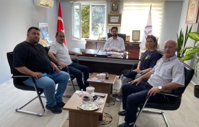 YÖREMİZ GAZETESİ’NDEN MÜFTÜ GÜLBE’YE ZİYARET