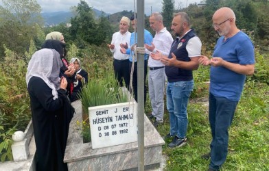 4 şehidimiz minnetle anıldı