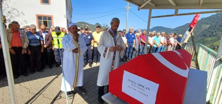 KORE GAZİMİZ ALİ RIZA ARSLAN’A SON GÖREV