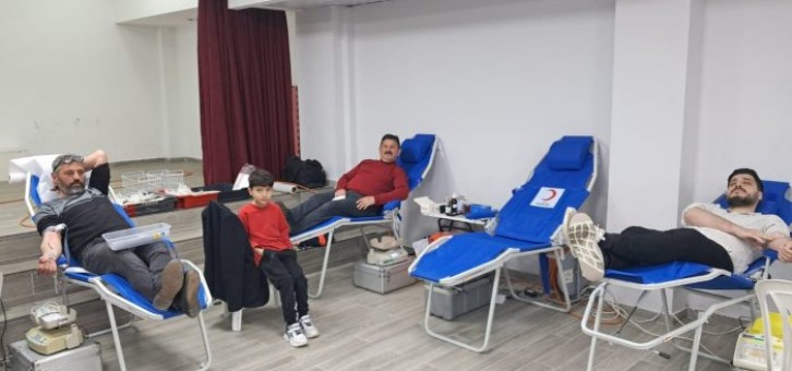 KAN BAĞIŞI KAMPANYASI DÜZENLENDİ